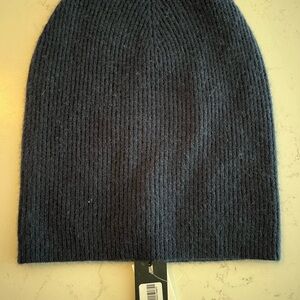 Babaton Navy Blue Cashmere Hat